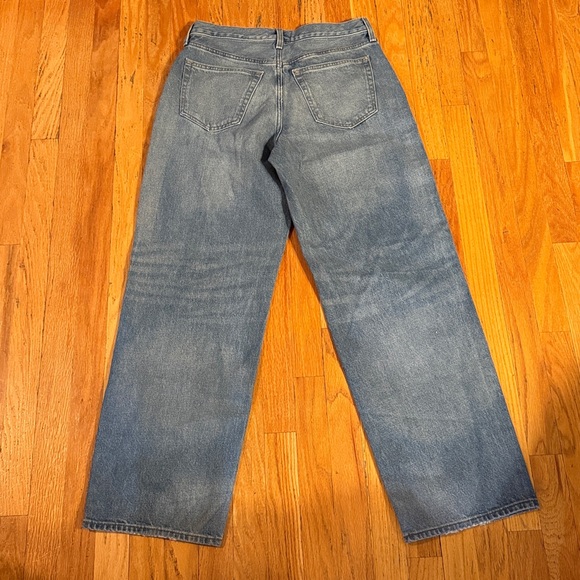 Universal Thread Light Blue Distressed Wide Leg Jeans - Picture 5 of 5